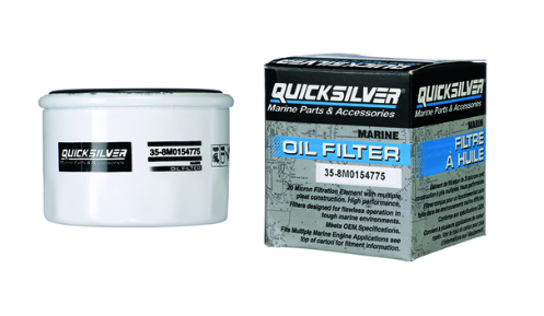 * 8M0154775 Mercury Marine Quicksilver Filter-Oil / 210C -Modern Boat Sales & Service