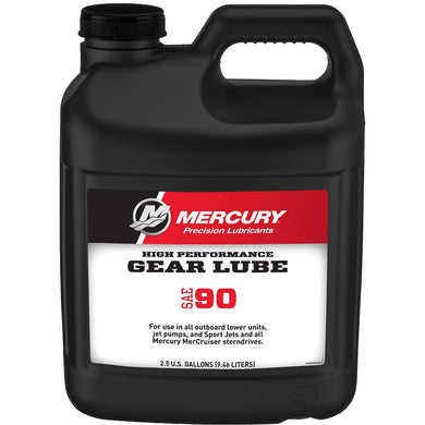 Mercury 8M0222071 SAE 90 High Performance Gear Lube and Pump Kit - 2.5 Gallons -Modern Boat Sales & Service