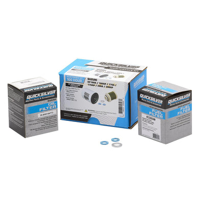Quicksilver 8M0222309 100 Hour Maintenance Kit, Suzuki DF150A/150AP/175A/175AP/200A/200AP -Modern Boat Sales & Service