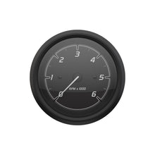 Quicksilver 8M6020097 Tachometer (6,000rpm), Black/Matte Black -Modern Boat Sales & Service