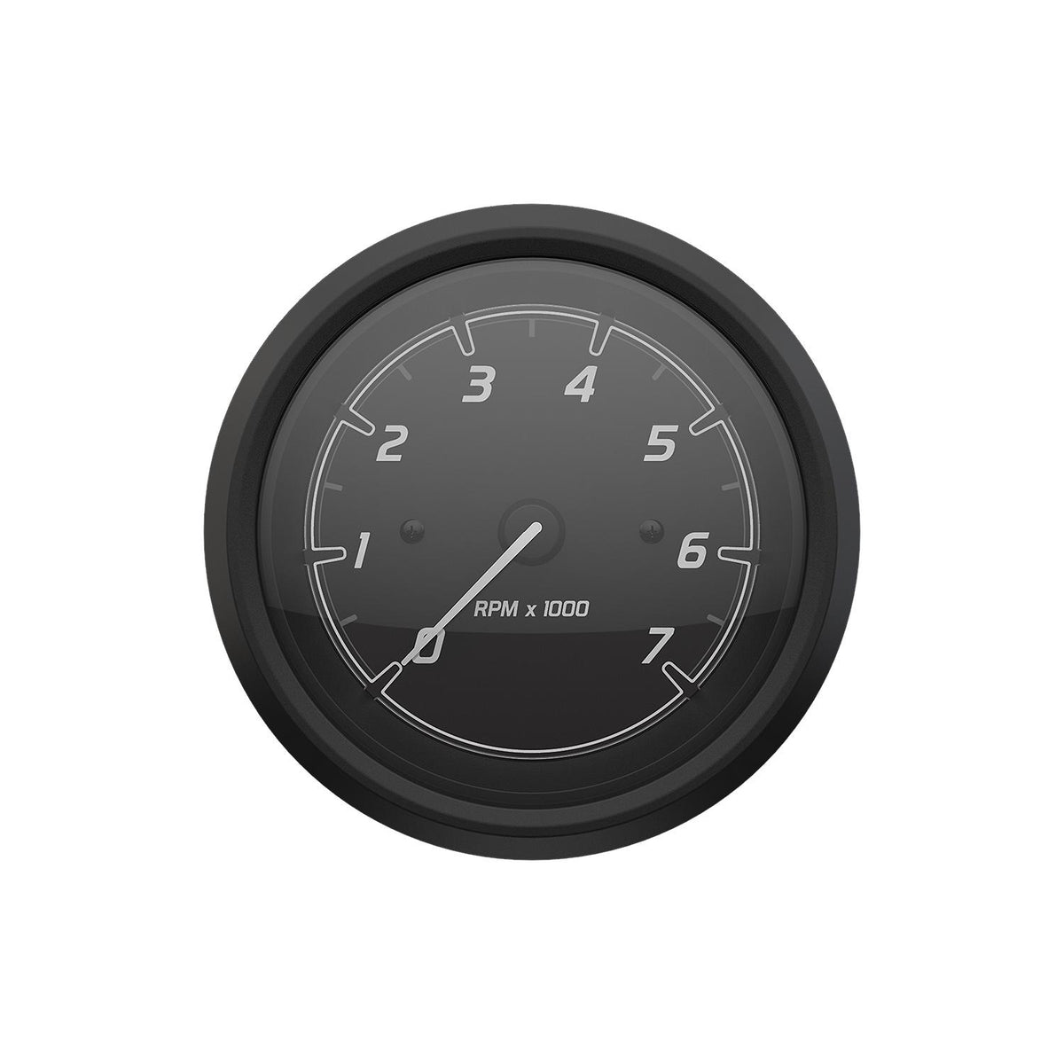 Quicksilver 8M6020098 Tachometer (7,000rpm), Black/Matte Black -Modern Boat Sales & Service