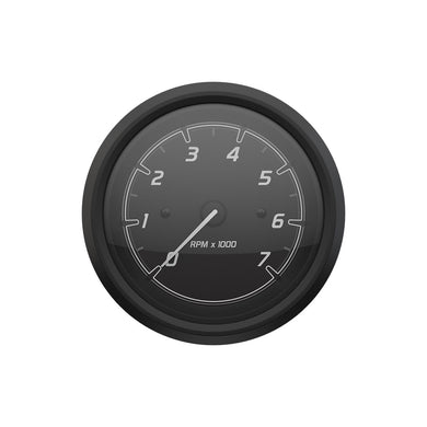 Quicksilver 8M6020098 Tachometer (7,000rpm), Black/Matte Black -Modern Boat Sales & Service
