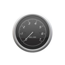 Quicksilver 8M6020110 Tachometer (7,000rpm), Black/Brushed Stainless -Modern Boat Sales & Service