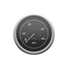 Quicksilver 8M6020111 Speedometer (45mph), Black/Brushed Stainless -Modern Boat Sales & Service