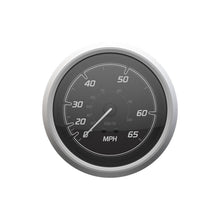 Quicksilver 8M6020112 Speedometer (45mph), Black/Brushed Stainless -Modern Boat Sales & Service