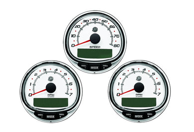 * 8M0185892 Mercury Marine Tach/Speed White Dual /G4 -Modern Boat Sales & Service