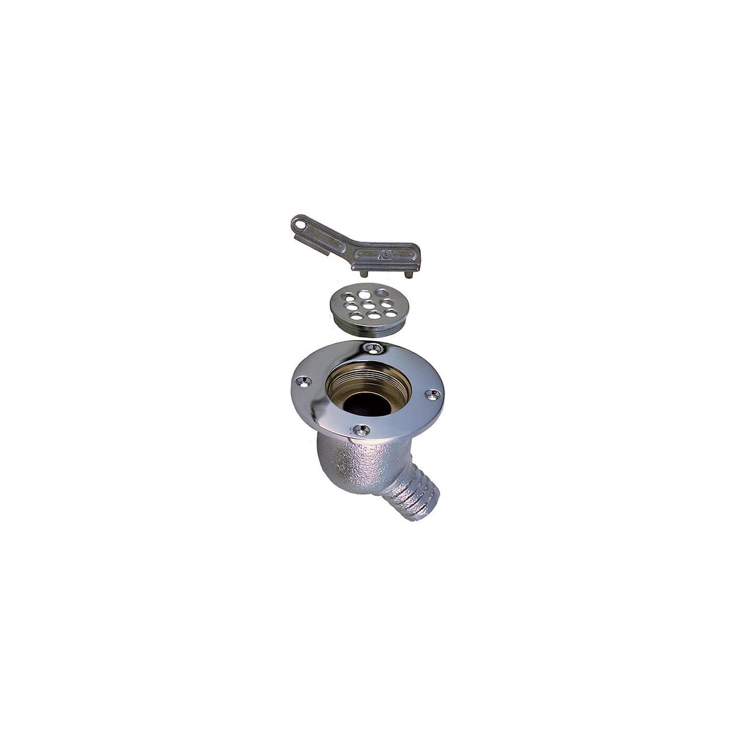 Perko Chrome Cockpit Scupper, 1