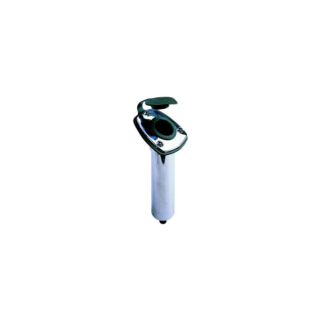 Perko 0448DP1CHR Flush Mount Angled Rod Holder -Modern Boat Sales & Service
