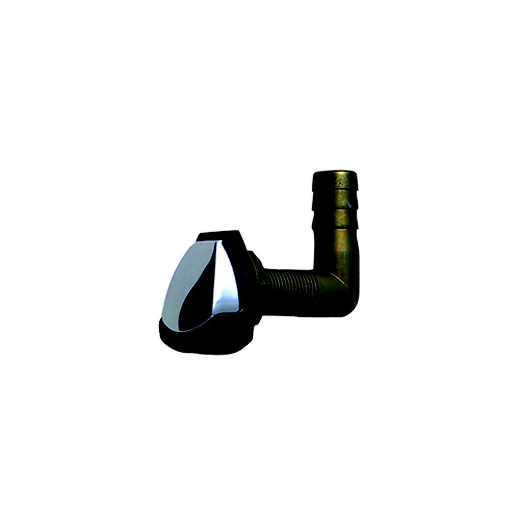 Perko 0561DP4CHR 90A Rotating Gas Tank Vent, Chrome/Black -Modern Boat Sales & Service