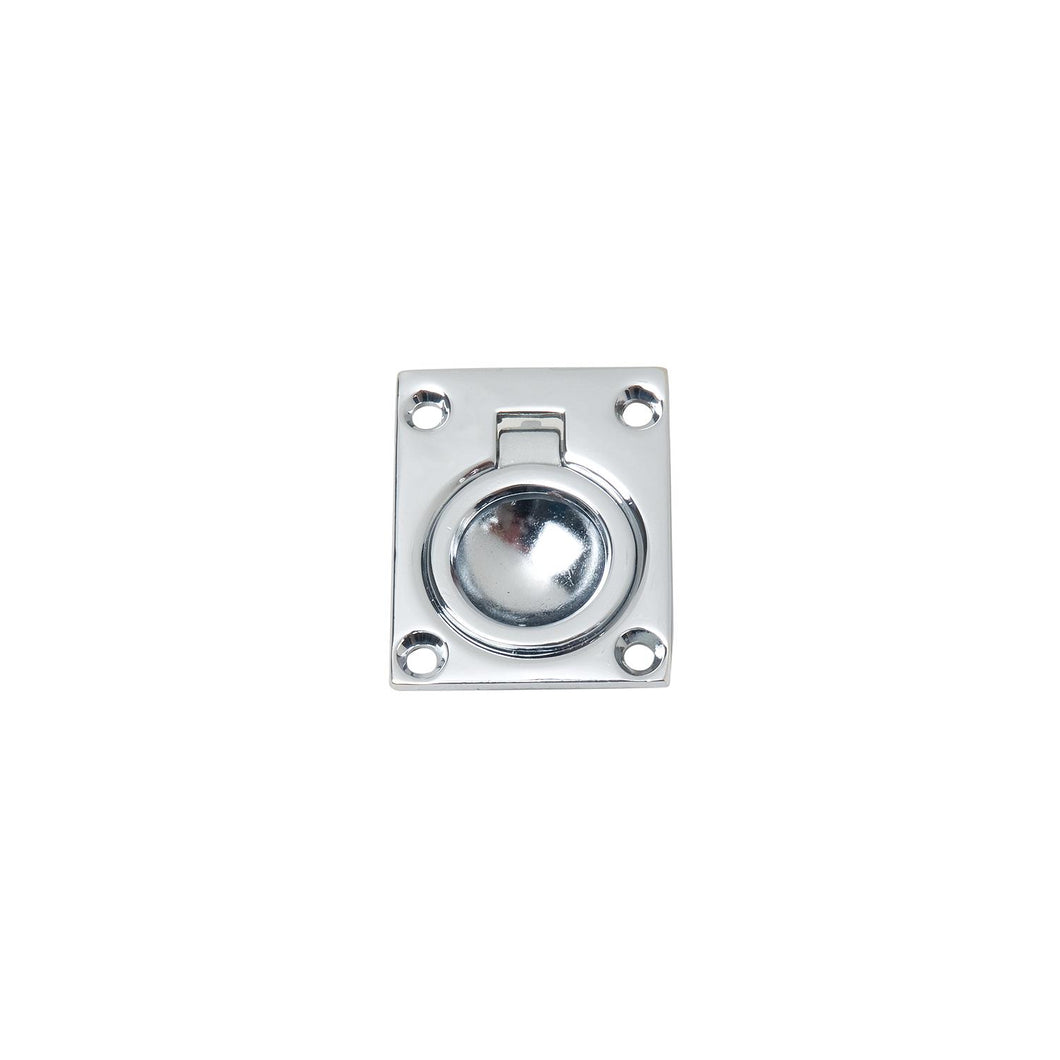 Chrome Plated Zinc Flush Ring Pull -Modern Boat Sales & Service