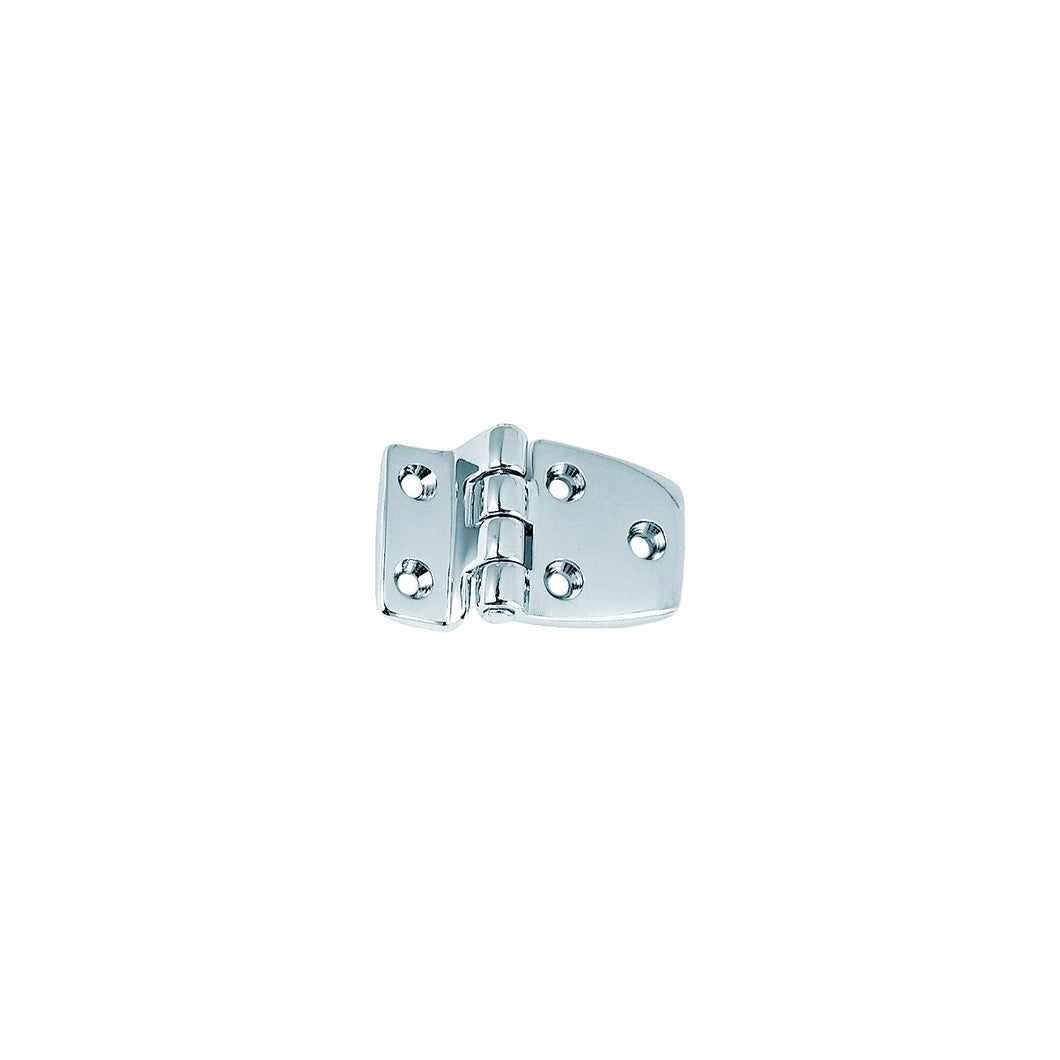 Shortside Hinge, Chrome/Zinc 2-1/2