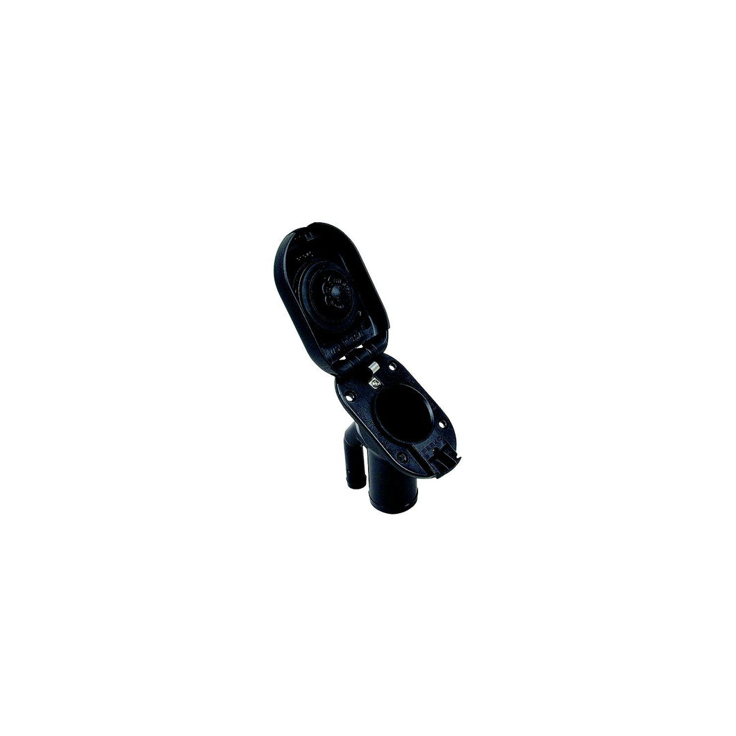 Black Plastic Gas Fill & Tank Vent w/Angled Neck Default Title -Modern Boat Sales & Service