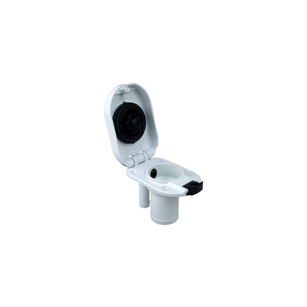 Perko White Plastic Gas Fill & Tank Vent w/Straight Neck -Modern Boat Sales & Service