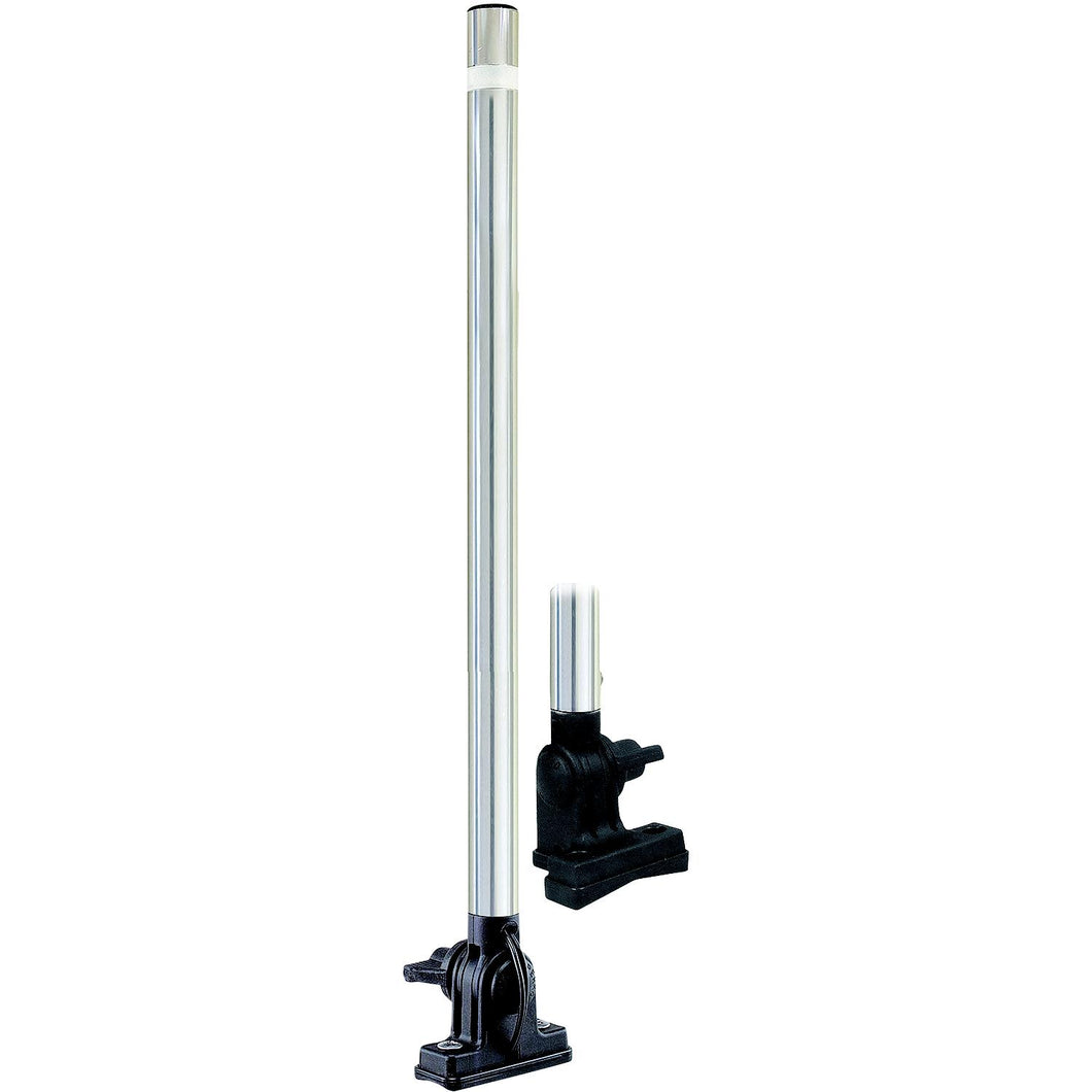 9-1670DP2ALU LED White-All Round Light, Fold-Down Mount, 24