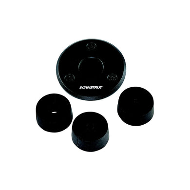 Scanstrut DSLP30BLK Low Profile Cable Seal, Black anodized aluminum, fits 9-14mm cable -Modern Boat Sales & Service