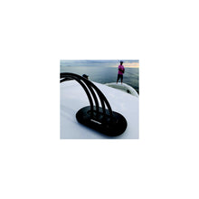Scanstrut DSLPMULTIBLK Low Profile Multi Cable Seal, Black anodized aluminum, fits 15mm cable -Modern Boat Sales & Service