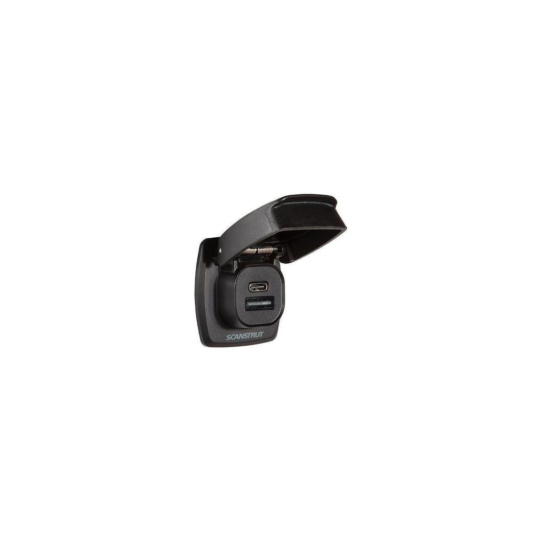 Scanstrut SCUSBF4 Flip Pro Max USB Charger, SC-USB-F3 USB-C & USB-A -Modern Boat Sales & Service