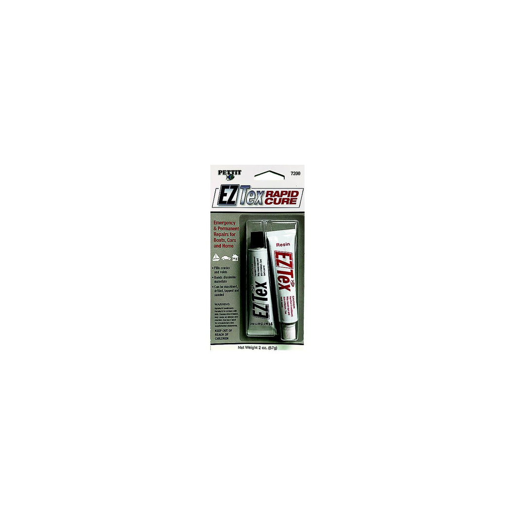 Pettit 7200 Ez-Tex Rapid Cure Epoxy Repair Compound, 2 oz. Kit -Modern Boat Sales & Service