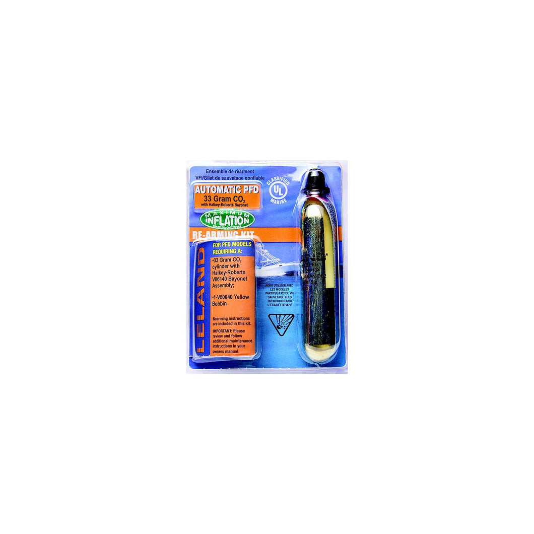 Lancer V8600085202Z Rearm Kit-Auto-33Gram Co2 With Bayonet For Automatic PFD -Modern Boat Sales & Service