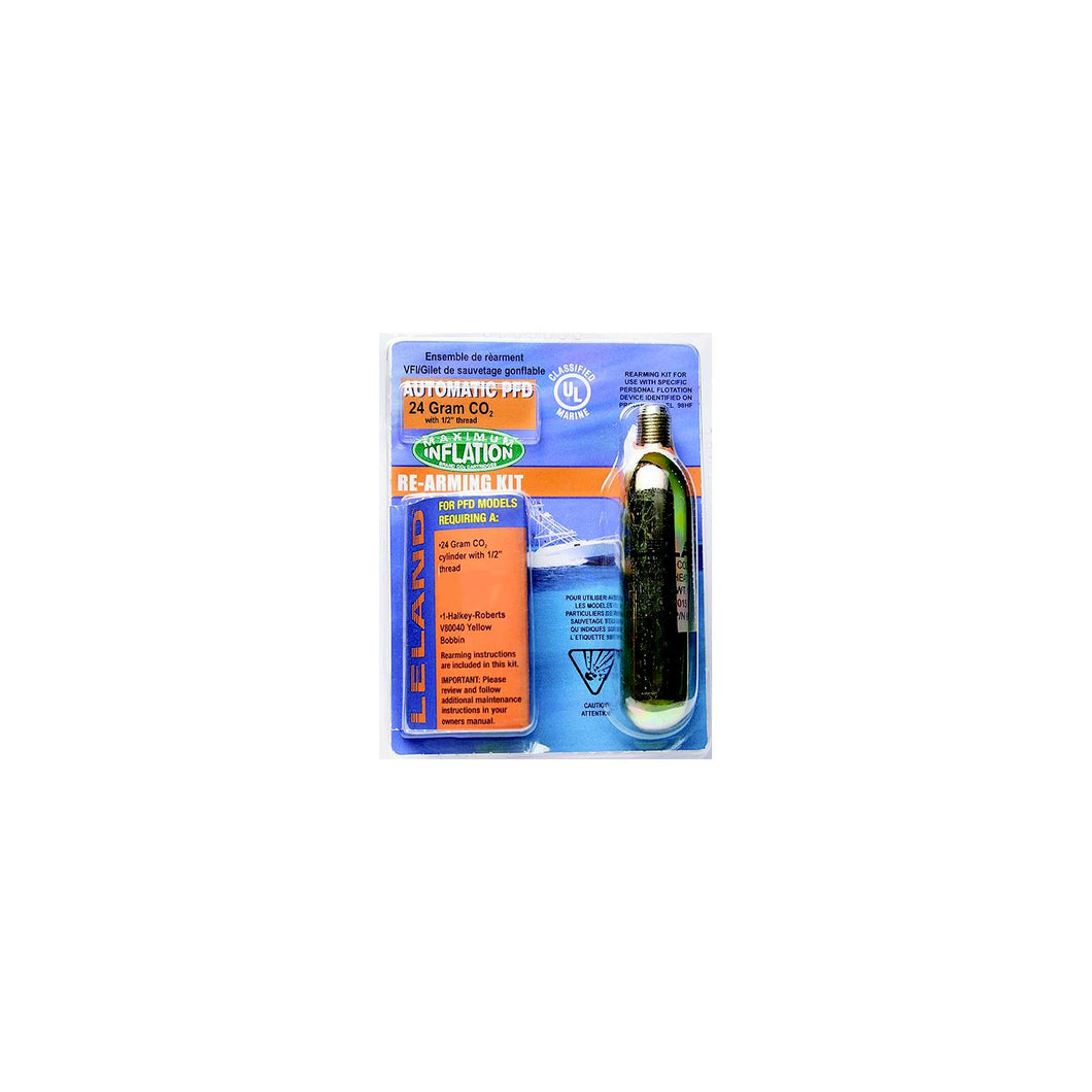 Lancer V9500084204Z Rearm Kit Auto-24 Gram Co2, 1/2