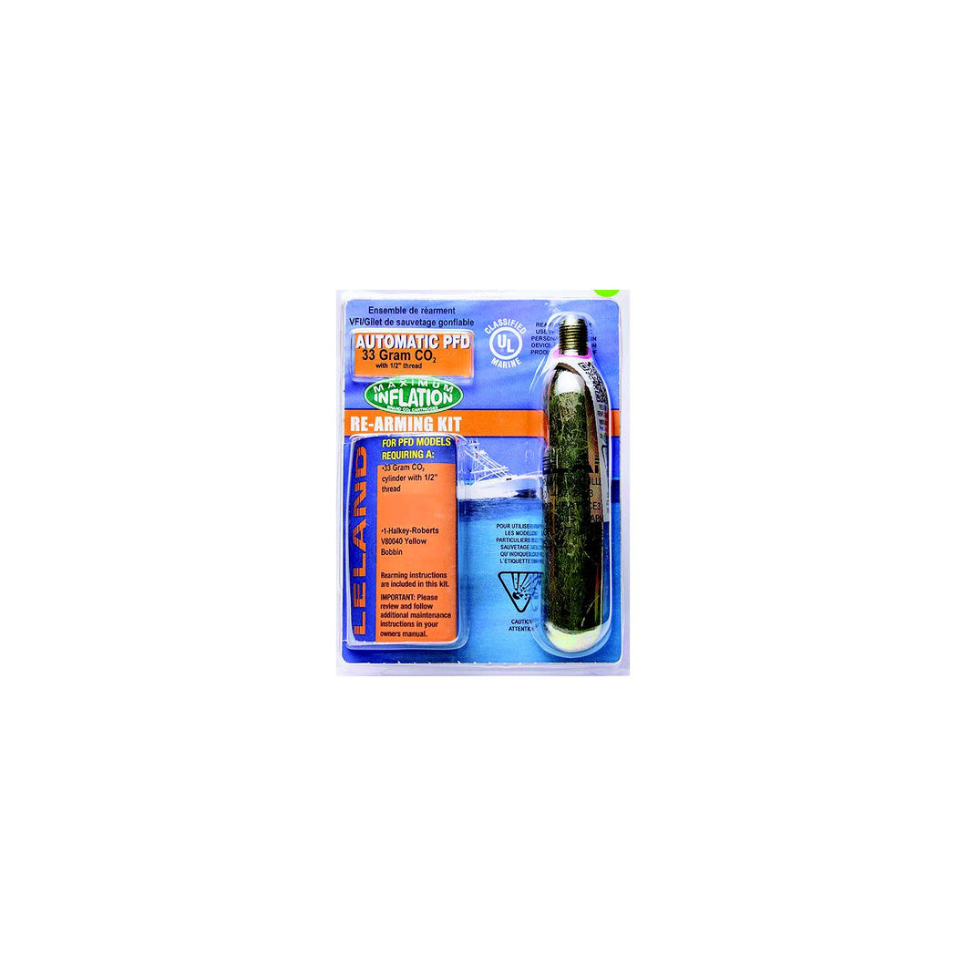 Leland V9500085202Z Rearm Kit-33 Gram Co2, 1/2