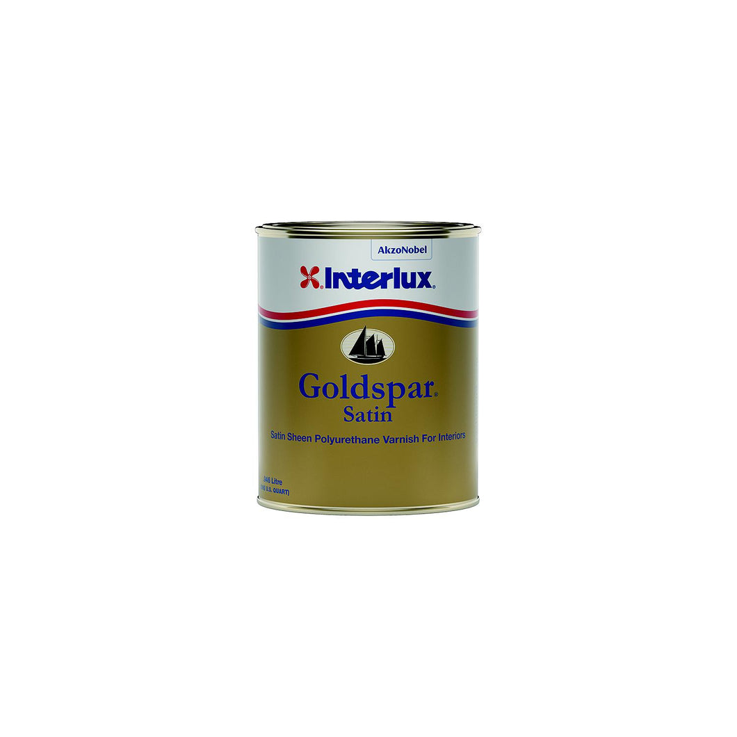 Interlux 60Q Goldspar Satin 60 Varnish, Quart, 6/case -Modern Boat Sales & Service