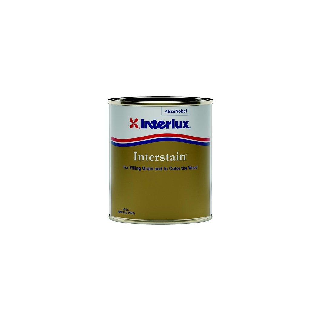 Interlux 573P Interstain Wood Filler, Cc Dark Red Mahogany, Pt., 12/case -Modern Boat Sales & Service