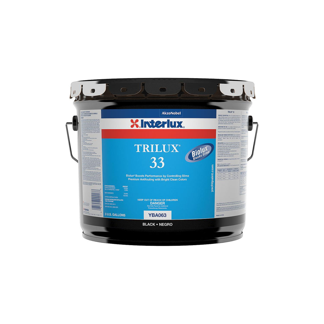 Interlux YBA0603 Trilux 33â„¢, Blue, 3-Gal. -Modern Boat Sales & Service