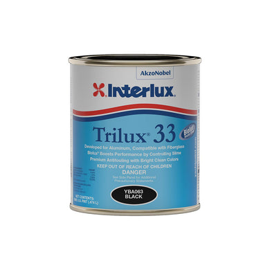 Interlux YBA063P Trilux 33â„¢, Black, Pt. -Modern Boat Sales & Service