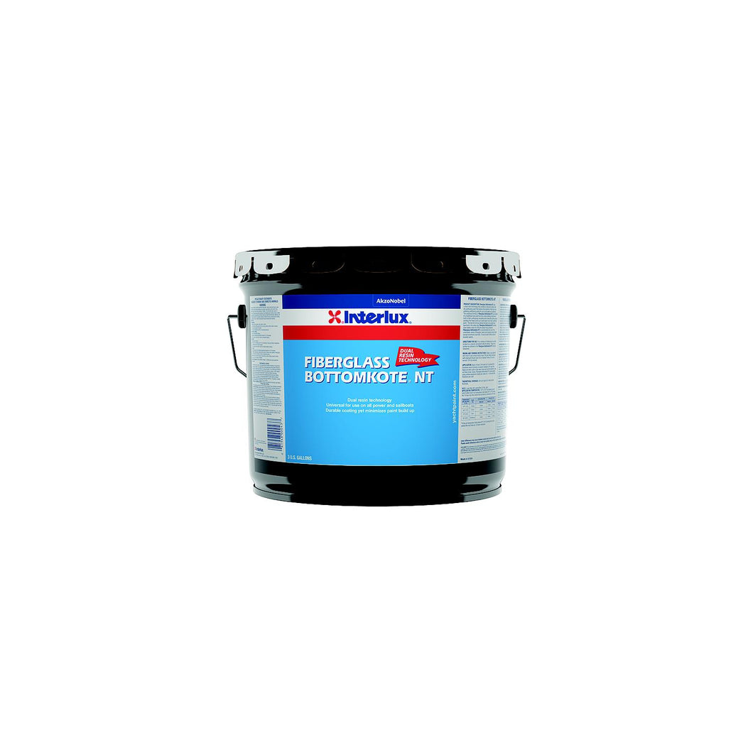 Interlux YBB3793 Fiberglass BottomkoteÂ® NT Bottom Paint, Black 3-Gal. Pail -Modern Boat Sales & Service