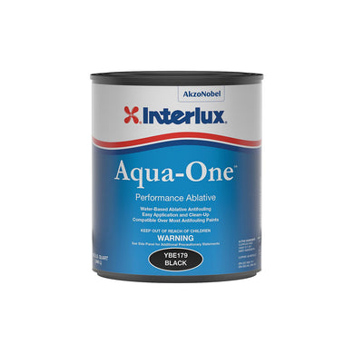 Interlux YBE179Q Aqua-One, Black, Qt -Modern Boat Sales & Service