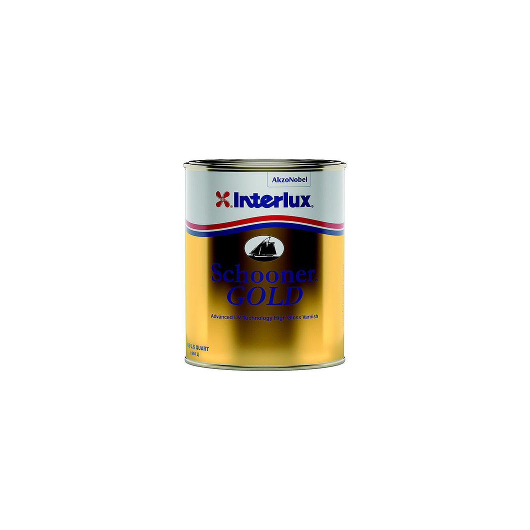 Interlux YVA500QT Schooner Gold Qt., 6/case -Modern Boat Sales & Service