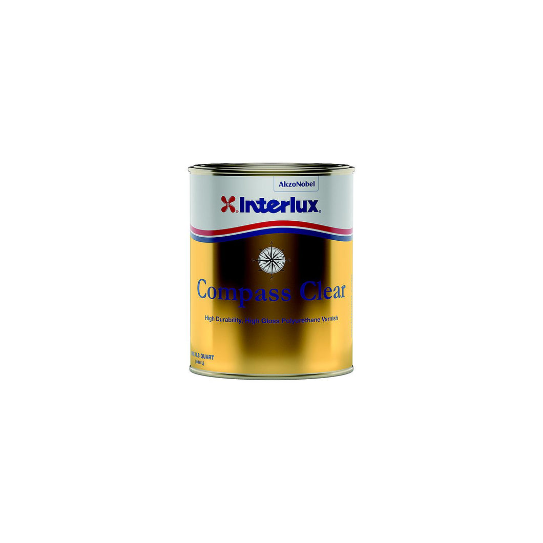 Interlux YVA502Q Compass Clear Varnish, Qt., 6/case -Modern Boat Sales & Service