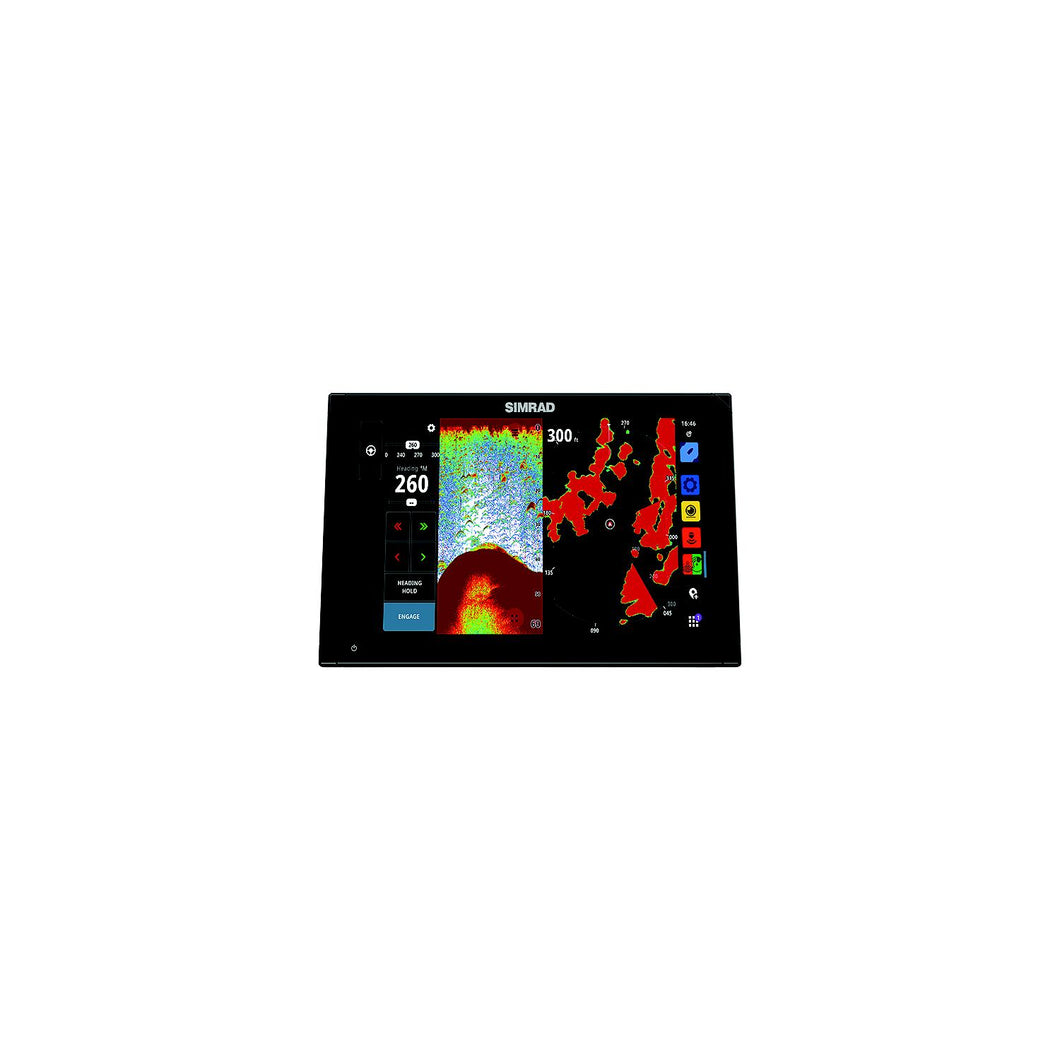 Simrad 00015367001 NSXâ„¢ 3012 Smart Chartplotter & Fishfinder, 12