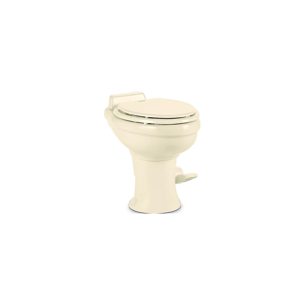Dometic 320 Series Standard Height Toilet w/o Sprayer, Bone -Modern Boat Sales & Service