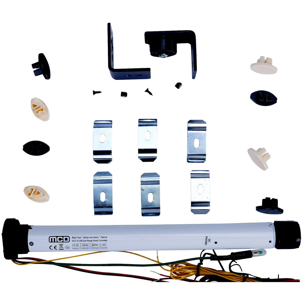 MCD 100502 Adventure Ready Solo Steel Bracket Kt With 1 Motor for MCD Window Roller Shade Systems -Modern Boat Sales & Service