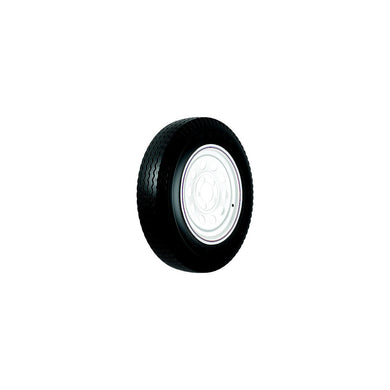 Loadstar Bias Tire and Wheel (Rim) Assembly K353 530-12 5 Hole 6 Ply, White With Stripe, Modular -Modern Boat Sales & Service