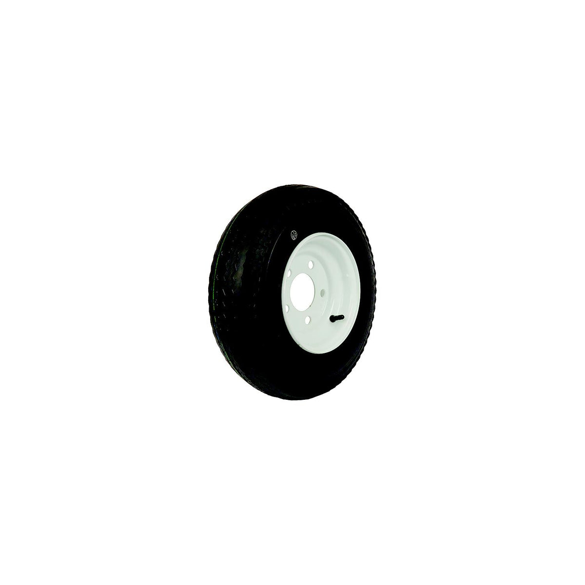 Loadstar Bias Tire and Wheel (Rim) Assembly K353 480-12 5 Hole 4 Ply, White, Conventional -Modern Boat Sales & Service