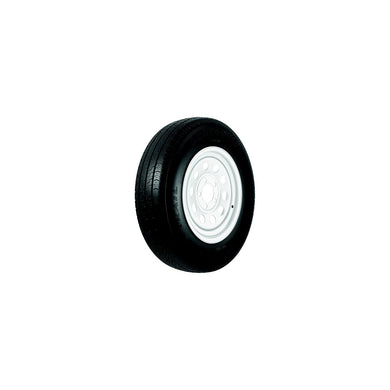 Loadstar Bias Tire and Wheel (Rim) Assembly KR25 ST145/R-12 5-Hole 8 Ply, White, Modular -Modern Boat Sales & Service