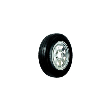Loadstar Bias Tire and Wheel (Rim) Assembly KR25 ST145/R-12 5-Hole 8 Ply, Galvanized, Spoke -Modern Boat Sales & Service