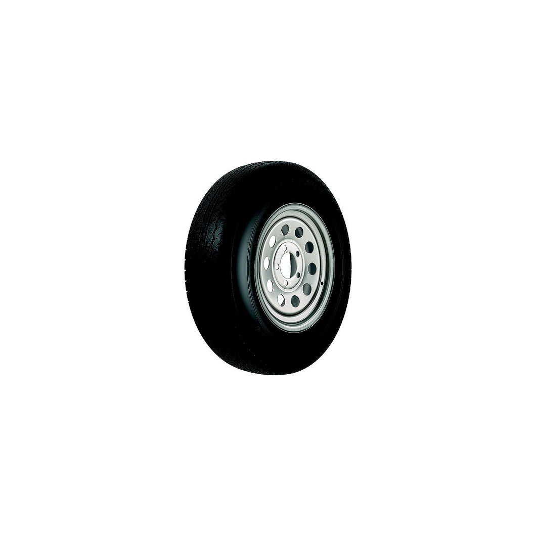 Loadstar Tire and Wheel (Rim) Assembly KR03, ST225/75R15 5 Hole C Ply, Silver, Modular -Modern Boat Sales & Service