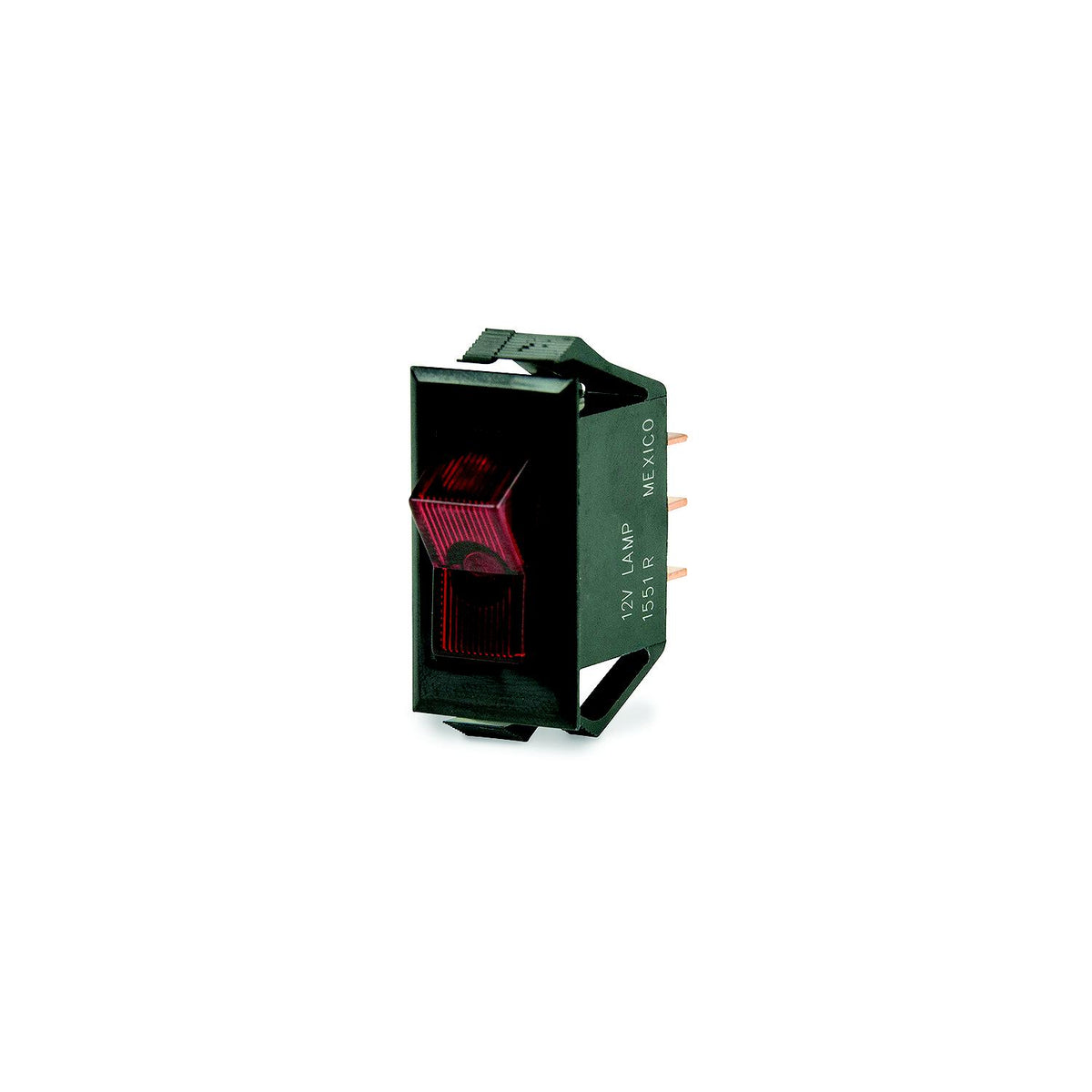 BEP 1001705 Illuminated Rocker Switch, Offâ€“On, SPST, Illuminated Red -Modern Boat Sales & Service
