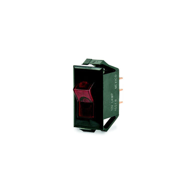 BEP 1001705 Illuminated Rocker Switch, Offâ€“On, SPST, Illuminated Red -Modern Boat Sales & Service