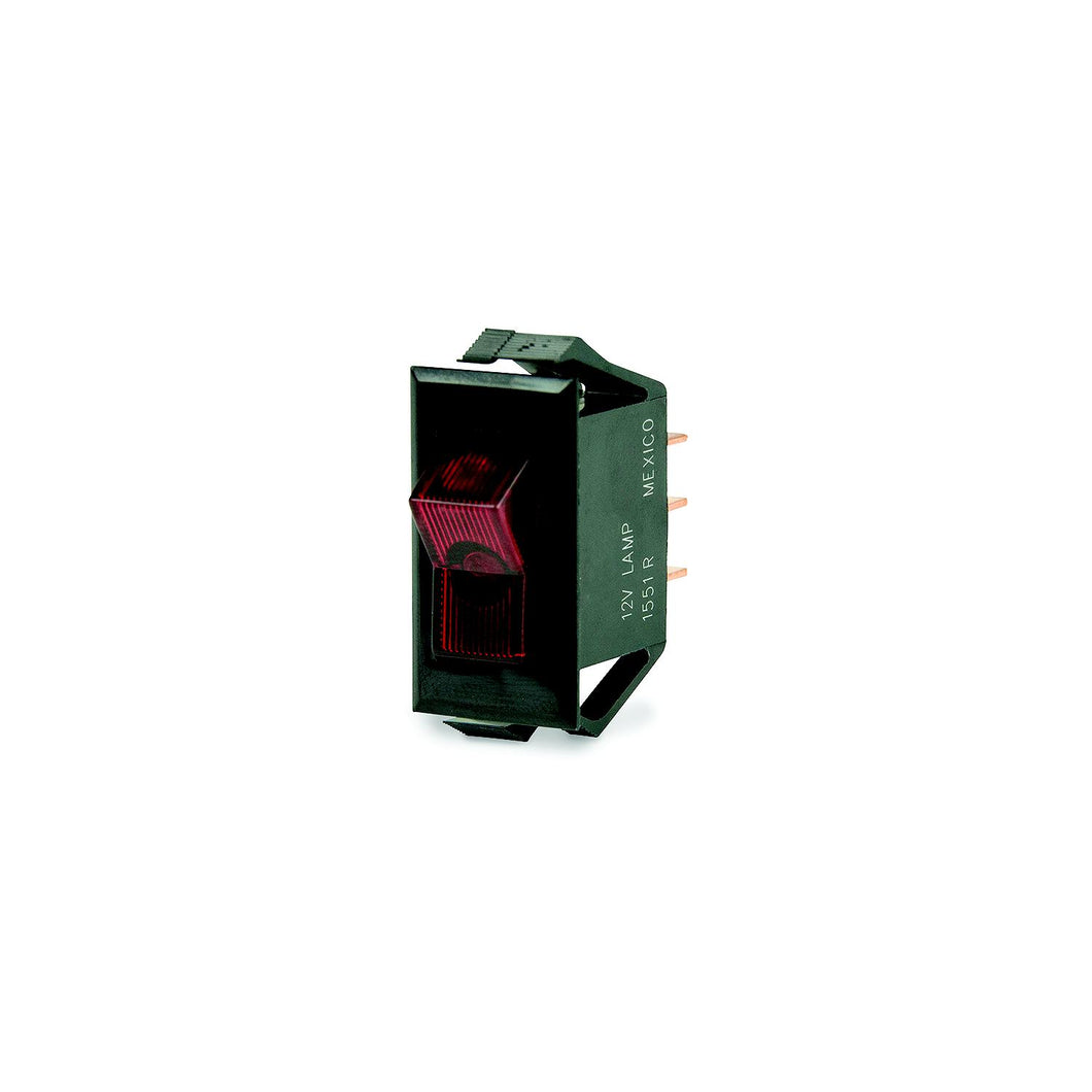 BEP 1001705 Illuminated Rocker Switch, Offâ€“On, SPST, Illuminated Red -Modern Boat Sales & Service