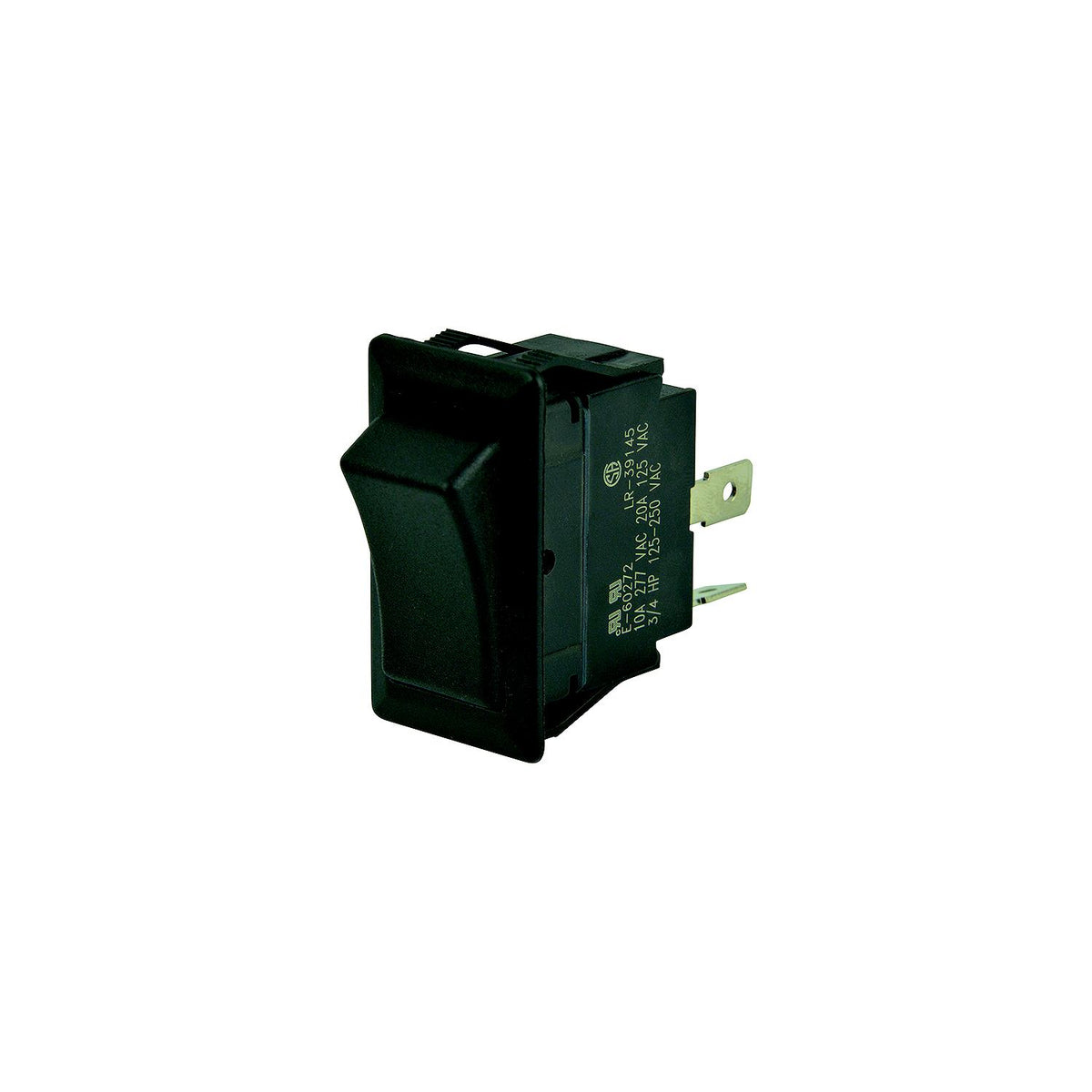 BEP 1001709 Rocker Switch, Off-(On), SPST, 1/4" Blade Terminals -Modern Boat Sales & Service