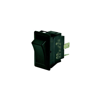 BEP 1001709 Rocker Switch, Off-(On), SPST, 1/4