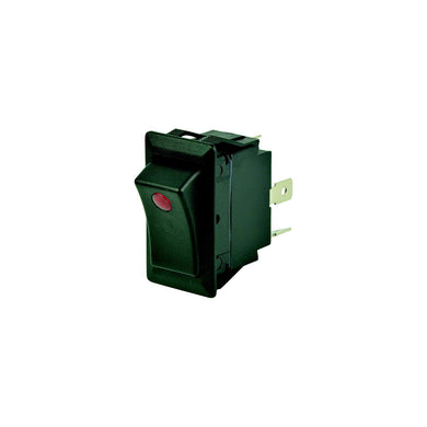 BEP 1001708 Rocker Switch, Off-On, SPST, Screw Terminals, Illuminated Red -Modern Boat Sales & Service
