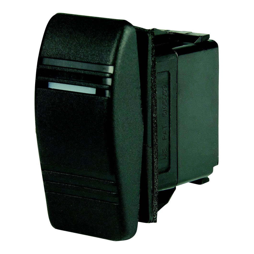 BEP 1001807 Weather Resistant Contura Rocker Switch, On-Off-(On), DPDT, 1/4