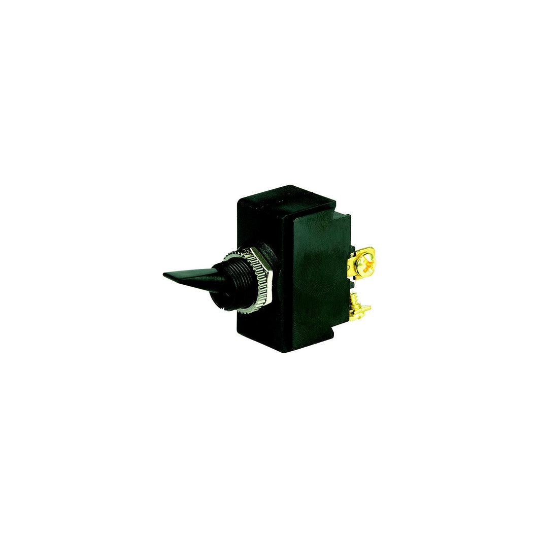 BEP 1001902 Plastic Handle Toggle Switch, Off-On, SPST, #6â€“32 Screw Terminals Default Title -Modern Boat Sales & Service