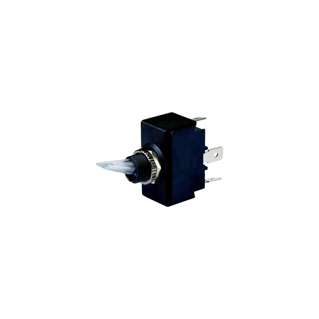 BEP 1001907 Illuminated Toggle Switch, On-Off-On, SPDT, 1/4